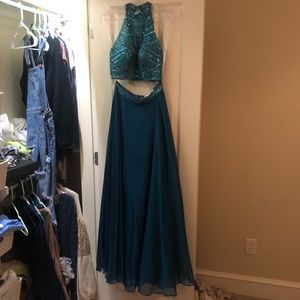 Sherri hill two piece dress